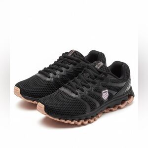 Vintage K-Swiss Black/Pink Tubes 200 Original Release Shoes (2010)Women’s Size 6